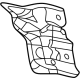 Mazda PXK7-13-38X Insulator, Heat Mazda PXK7-13-38X Insulator, Heat