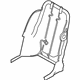 Mazda EG05-88-680A Seat Back Frame
