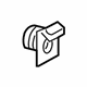 Mazda S084-58-502 Retainer Mazda S084-58-502 Retainer
