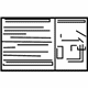 Mazda L39B-69-036A Emission Label