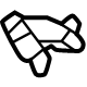 Mazda DN4E-70-0F3 Inner Windshield Pillar Nut Plate