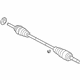 Mazda ZZC0-25-50X Drive Axle Mazda ZZC0-25-50X Drive Axle