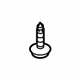 Mazda 9974-00-512B Lower Column Cover Screw