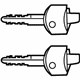 Mazda G2YA-76-2GXB Key