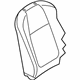 Mazda KD45-88-131A-34 Seat Back Cover