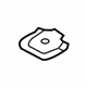 Mazda KD53-53-72X Center Floor Pan Reinforcement Plate Mazda KD53-53-72X Center Floor Pan Reinforcement Plate