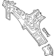 Mazda KR9D-70-11X Pillar(Right), Rear-Inner