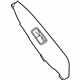 Mazda KD45-68-5L1D-02 Switch Panel