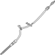 Mazda KD31-46-500 Cable