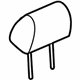 Mazda TE69-88-240-02 Headrest Mazda TE69-88-240-02 Headrest