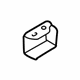 Mazda B25D-54-351A Rail Reinforcement