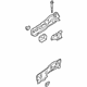 Mazda B25H-54-31XC Lower Rail Assembly
