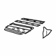 Mazda GAAA-88-11X Seat Cushion Pad Mazda GAAA-88-11X Seat Cushion Pad