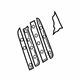 Mazda GAAA-88-13X Seat Back Pad Mazda GAAA-88-13X Seat Back Pad