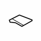 Mazda TK48-61-A13 Lower Case Cover Plate