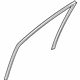 Mazda F151-58-605B Run Channel Mazda F151-58-605B Run Channel