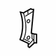 Mazda C235-70-481A Lower Plate
