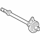 Mazda ZZC2-25-700 Intermed Shaft