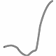 Mazda KD3D-67-501A Upper Hose