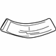Mazda LD47-69-074 Spare Tire Label Mazda LD47-69-074 Spare Tire Label