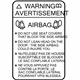 Mazda FE01-57-K92A Caution Label