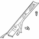 Mazda GS3L-68-160G-75 Windshield Pillar Trim