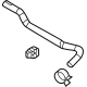 Mazda PX8E-15-1J0 Upper Hose Mazda PX8E-15-1J0 Upper Hose