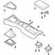 Mazda NE01-64-420A-80 Console Assembly
