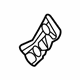 Mazda KD53-50-2H1A Retaining Bracket Mazda KD53-50-2H1A Retaining Bracket
