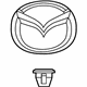 Mazda D651-51-730 Emblem Mazda D651-51-730 Emblem
