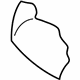 Mazda D10J-88-162B Seat Cushion Pad Mazda D10J-88-162B Seat Cushion Pad
