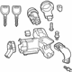 Mazda DRY0-76-29XB Ignition Cylinder Mazda DRY0-76-29XB Ignition Cylinder