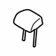 Mazda TK48-88-290-02 Headrest, Center
