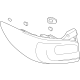 Mazda KMV7-51-150 Lamp(Right), Rear Combination Mazda KMV7-51-150 Lamp(Right), Rear Combination