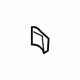 Mazda BP4K-68-893A-02 Rear Body Trim Cover