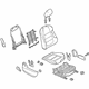 Mazda BDTS-57-100E-02 Seat Assembly Mazda BDTS-57-100E-02 Seat Assembly