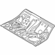 Mazda B45A-53-721 Center Floor Pan Mazda B45A-53-721 Center Floor Pan