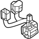 Mazda KBB3-51-0K6 Cord, Lamp Head