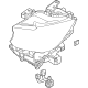 Mazda KML8-51-030E Lamp(Right), Head