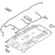 Mazda KCMH-68-03ZB-06 Ceiling, Top Mazda KCMH-68-03ZB-06 Ceiling, Top