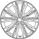 Mazda 9965-22-7080 Wheel, Alloy