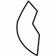 Mazda KD45-88-182 Seat Back Pad