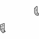 Mazda B45A-53-995A Rear Panel Bracket