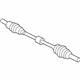 Mazda GG25-25-500G Axle Assembly Mazda GG25-25-500G Axle Assembly