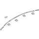 Mazda GHY1-50-9H0 Roof Molding Mazda GHY1-50-9H0 Roof Molding