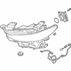 Mazda BHLS-51-030 Headlamp Assembly