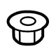 Mazda 9YB1-60-802 Transmission Tunnel Nut