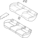 Mazda DGH9-57-200B-45 Cushion Assembly