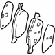 Mazda B3YF-33-23Z Brake Pads