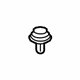 Mazda E120-68-AB1 Upper Quarter Trim Fastener Mazda E120-68-AB1 Upper Quarter Trim Fastener